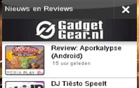 GadgetGear Ovi App Titel