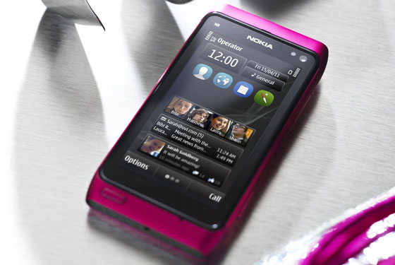 Roze Nokia N8