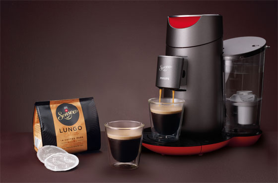 In de naam je bent Getand Douwe Egberts en Philips Introduceren de Senseo Lungo en Twist -  GadgetGear.nl