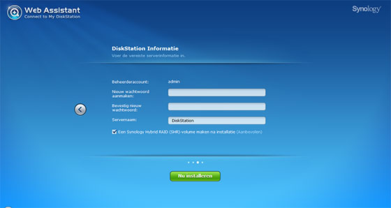 Synology DiskStation DS213Plus Installatie 3