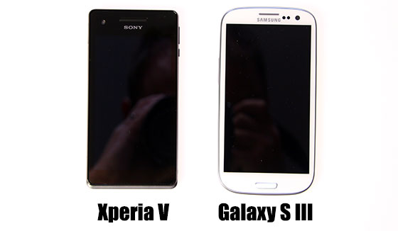 Sony Mobile Xperia V - Samsung Galaxy SIII