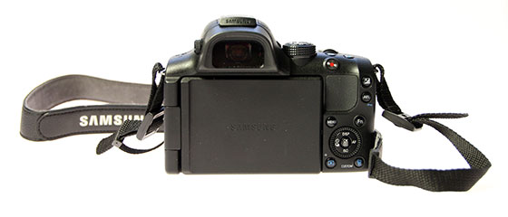 Samsung NX20 Achterkant