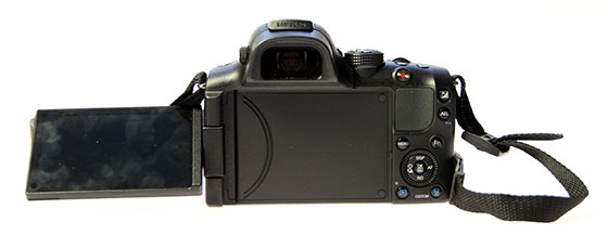 Samsung NX20 Scherm