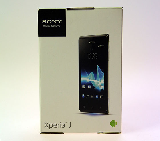 Sony Xperia J Packshot