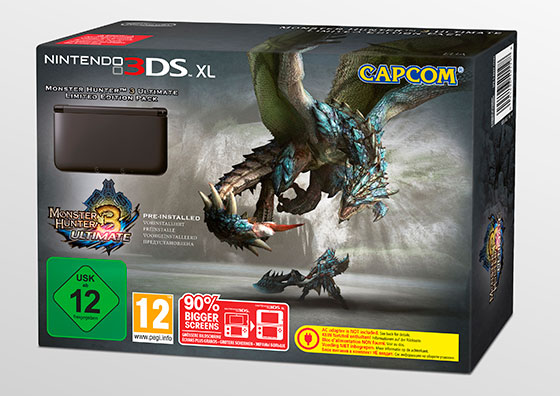 Monster Hunter 3 Ultimate 3DS-XL-Bundel