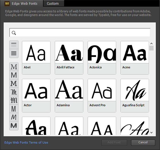 Adobe-Edge-Animate-Webfonts