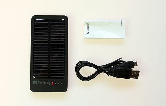 Sandberg-Solar-PowerBank-2000mAh-Unboxing