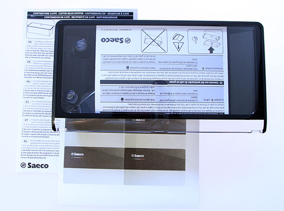 Saeco-Moltio-CS6803-Unboxing