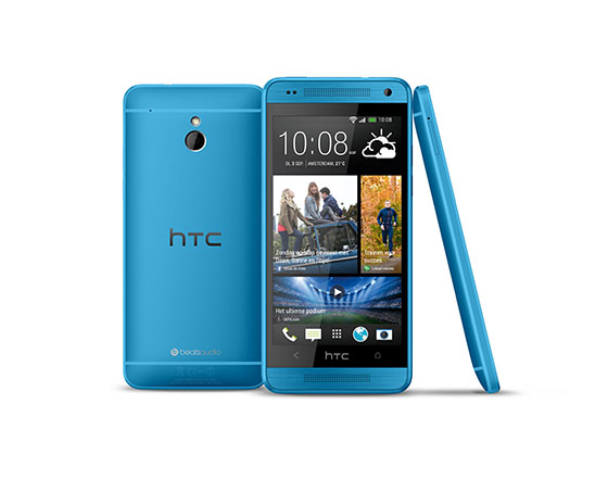 HTC One Mini in Vivid Blue uitvoering