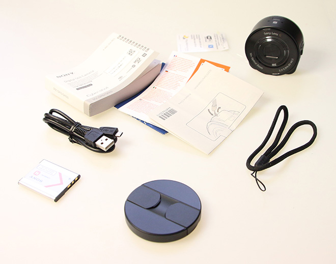 Sony DSC-QX10 Unboxing