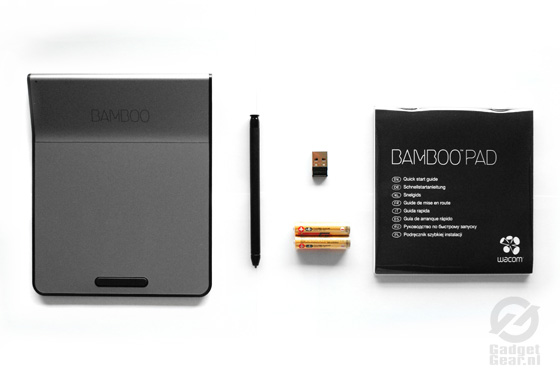 Wacom Bamboo Pad stempel 1