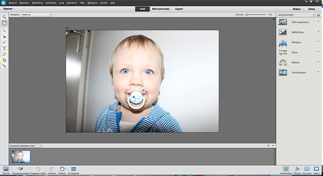 Adobe-Photoshop-Elements-12-Snelle-Interface