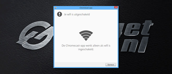 Chromecast-WiFi-Uitgeschakeld