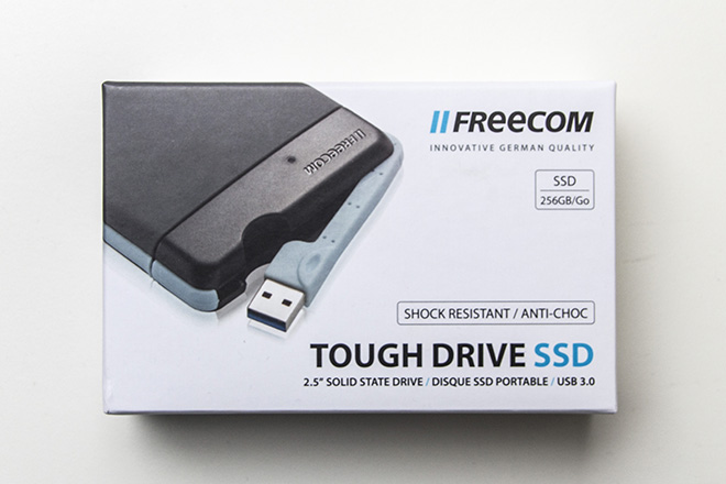 Freecom ToughDrive SSD Packshot
