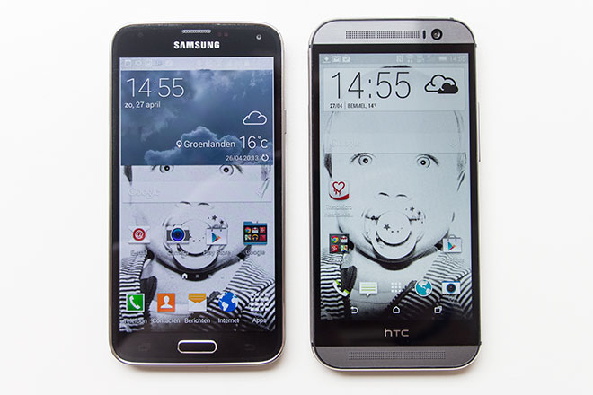 Galaxy-S5-vs-HTC-One-M8-Display