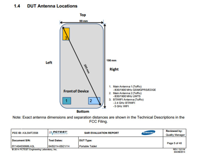 Samsung-SM-T2558-FCC-Filing