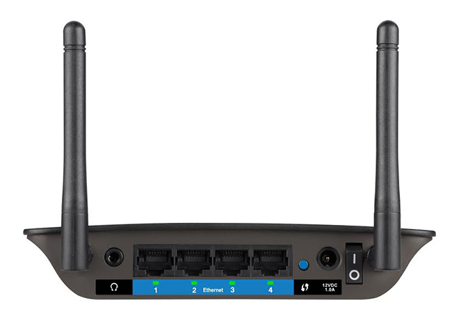 Linksys RE6500 Achterkant