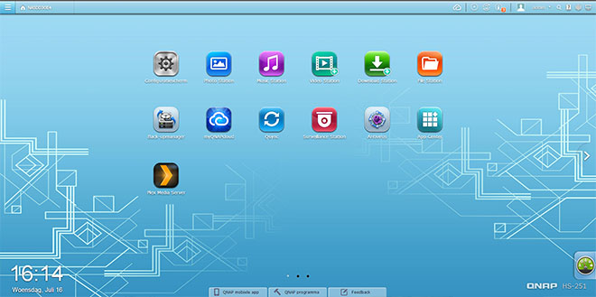 QNAP-HS-251-Dashboard