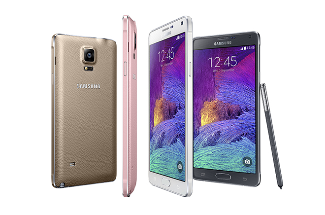 Galaxy Note 4 Kleuren