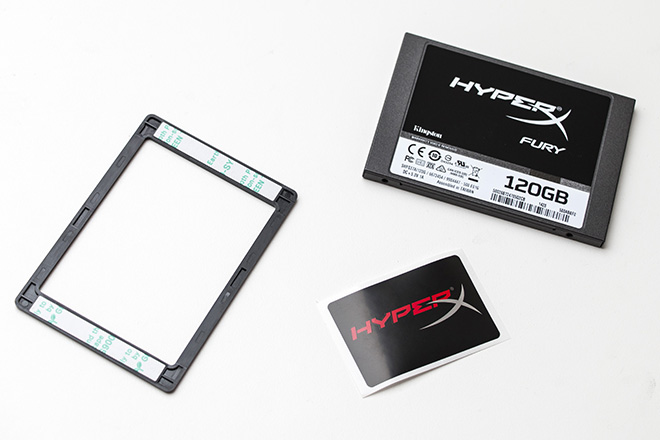Kingston HyperX Fury SSD 128GB unboxing