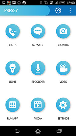 Pressy-Mogelijkheden