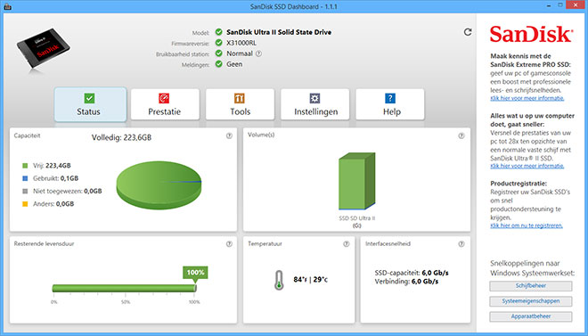 SanDisk-Ultra-II-Dashboard