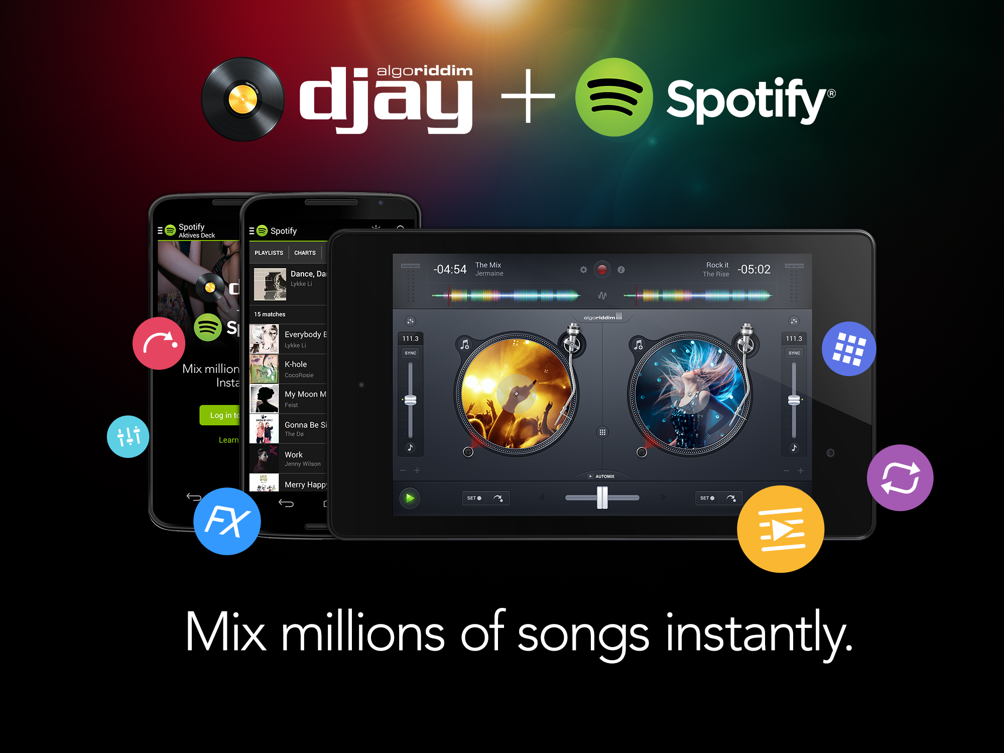 Dj app that uses spotify Dj app that uses spotify
