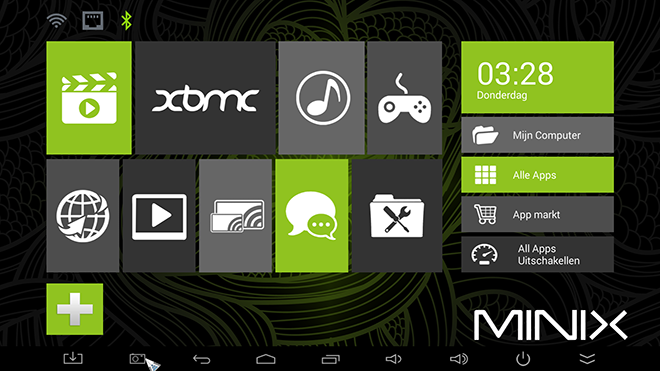 Minix Neo X6 Launcher