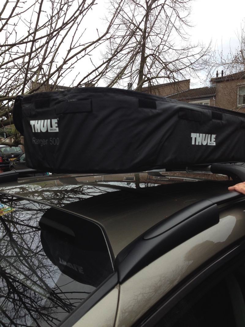 Proportioneel Verwachten is er Test: Thule opvouwbare (ski)dakkoffer Ranger 500 - GadgetGear.nl