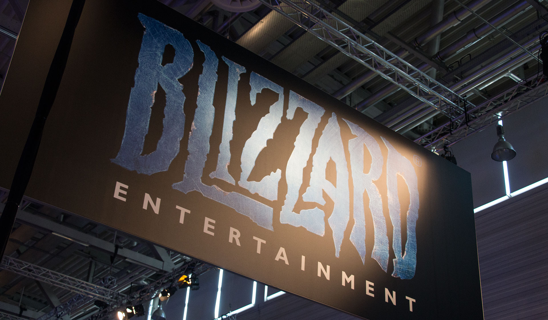 Blizzard Entertainment Logo tijdens GamesCom 2015