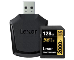 Lexar 128GB SDXC Kaart