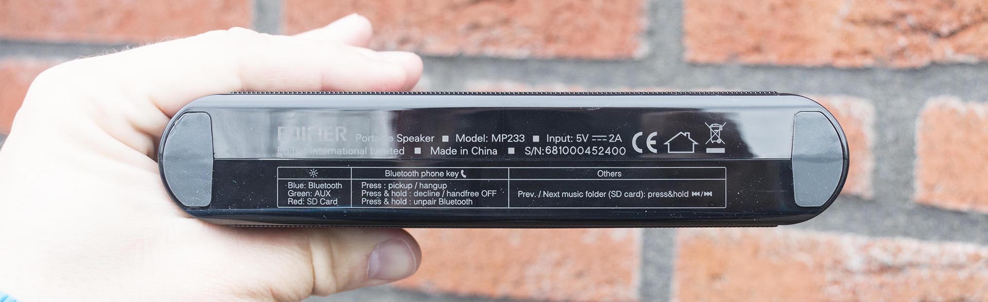 Edifier MP233 IMG_5791