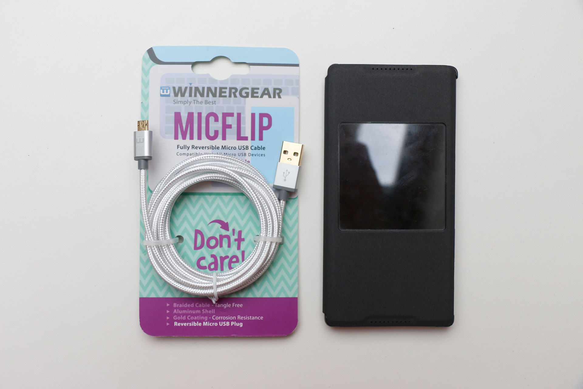 Winnergear-MicFlip-Fully-Reversible-Micro-USB-Cable-Unboxing