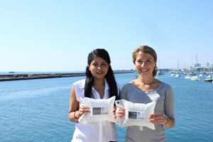 LuminAID-Give-Light-Nepal-Co-Founders-Anna-and-Andrea-with-their-original-solar-inflatable-light-676x450