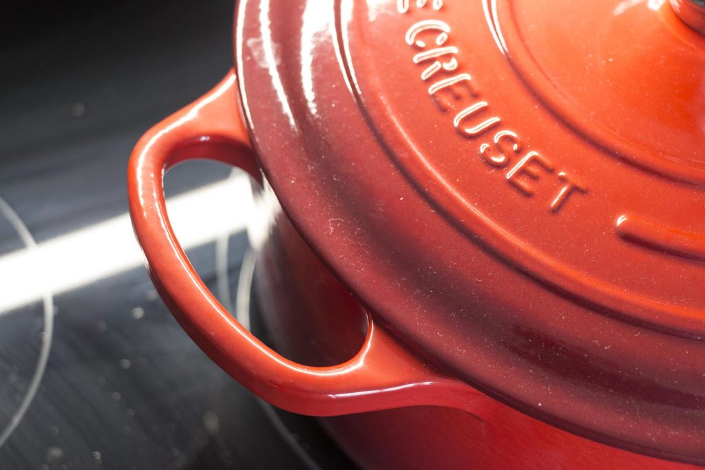 Le Creuset Ronde Braad-/Stoofpan in Geëmailleerd Gietijzer
