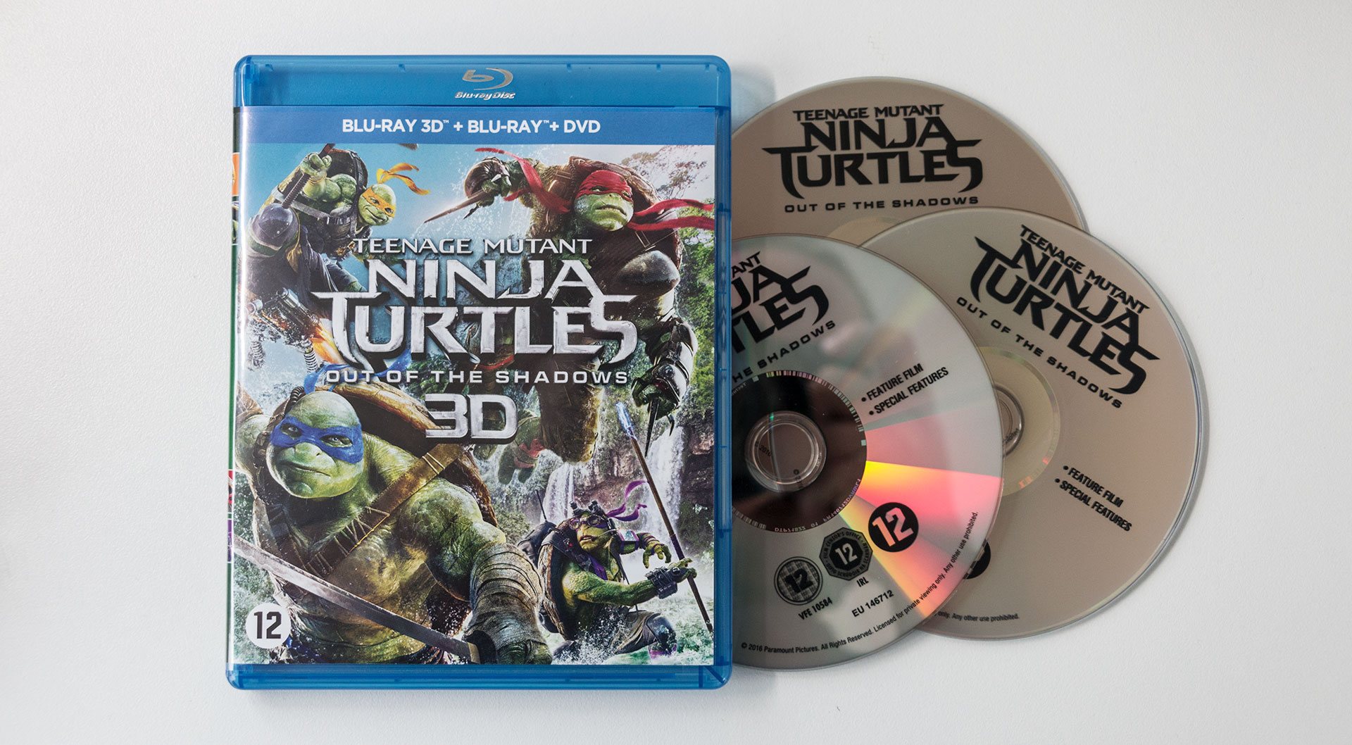 Teenage Mutant Ninja Turtles: Out of the Shadows, Recensie, Review, Blu-Ray, 3D, Paramount