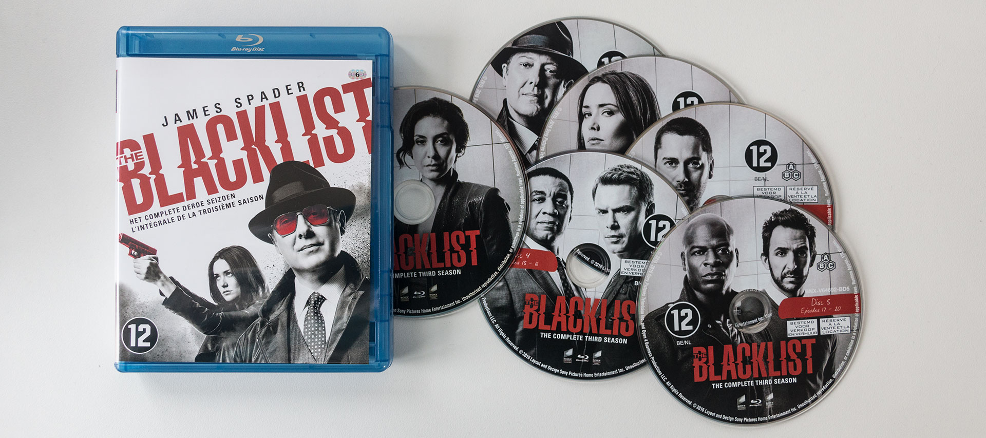 The Blacklist Seizoen 3 Blu-Ray