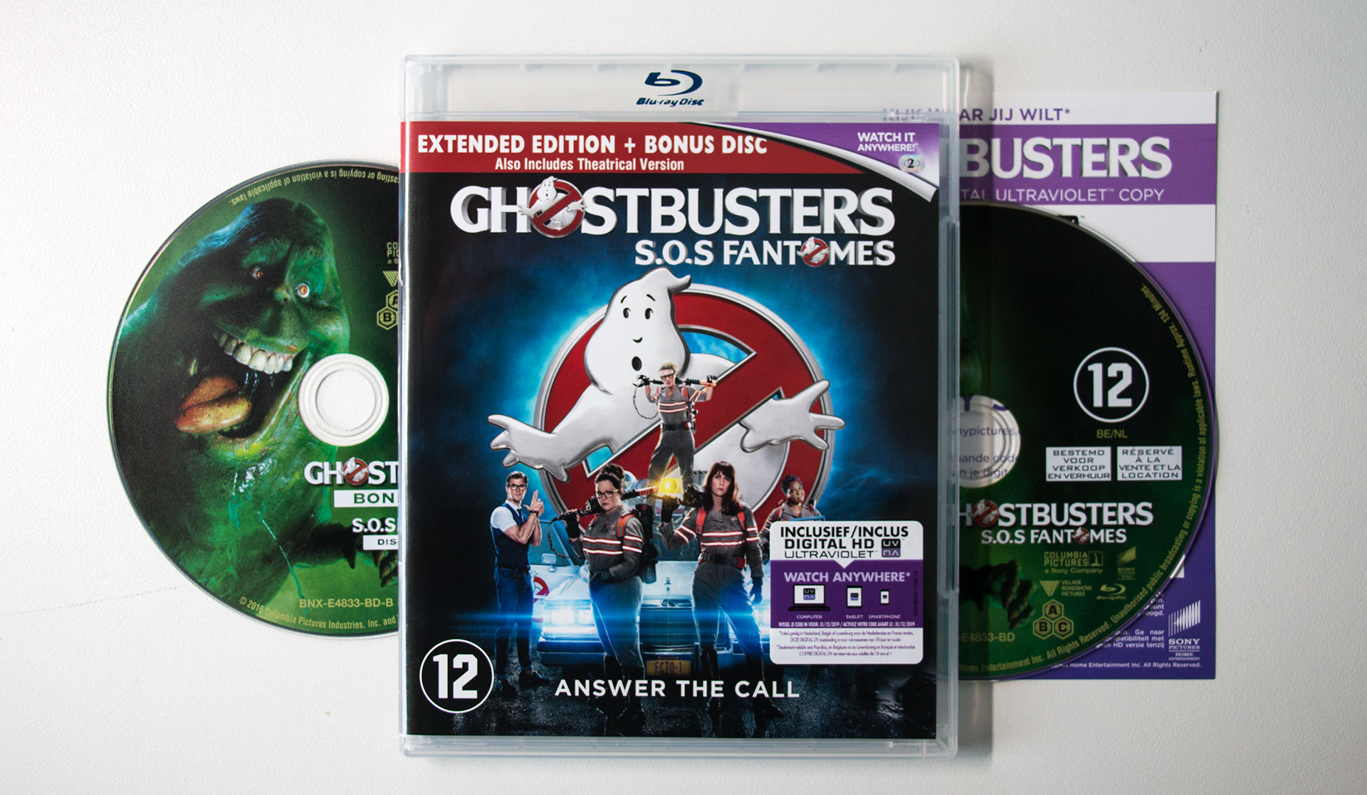 Packshot Ghostbusters Blu-Ray