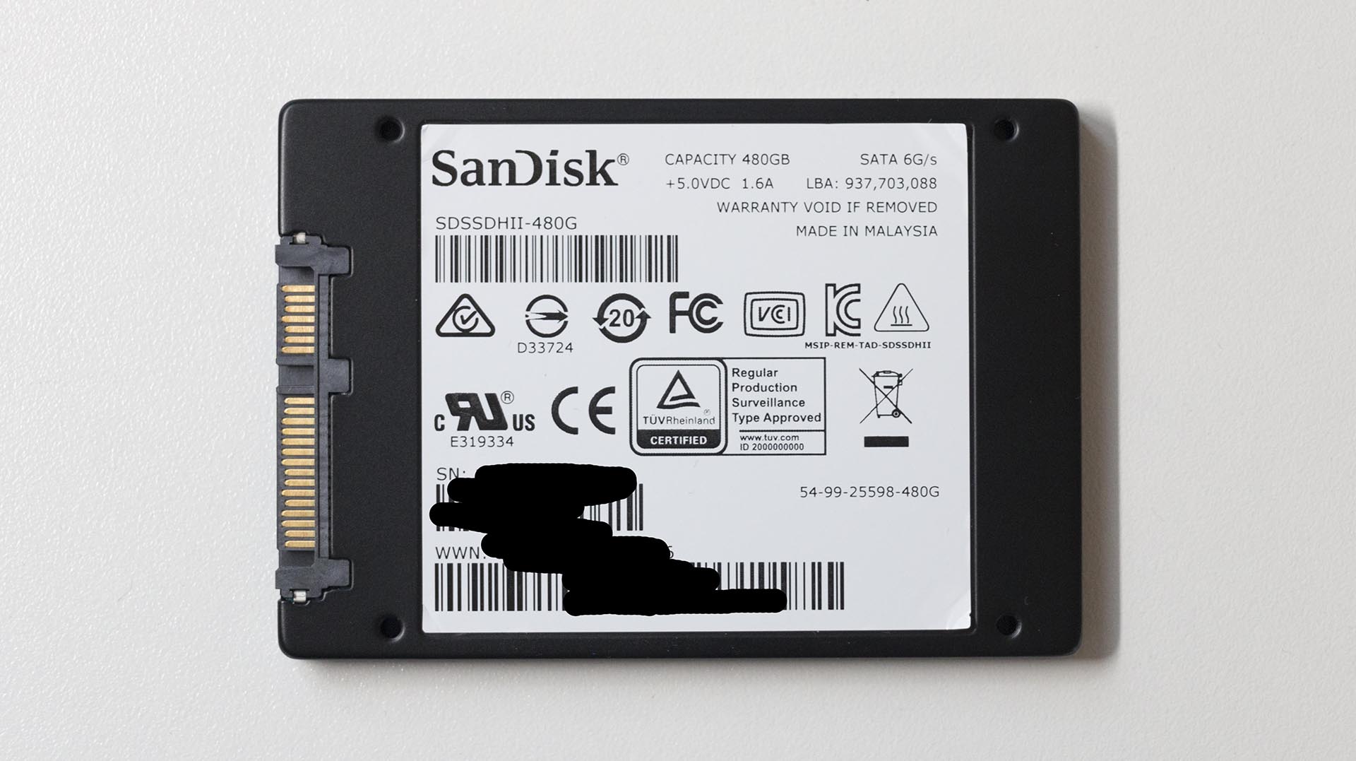 SanDisk Ultra II 480GB