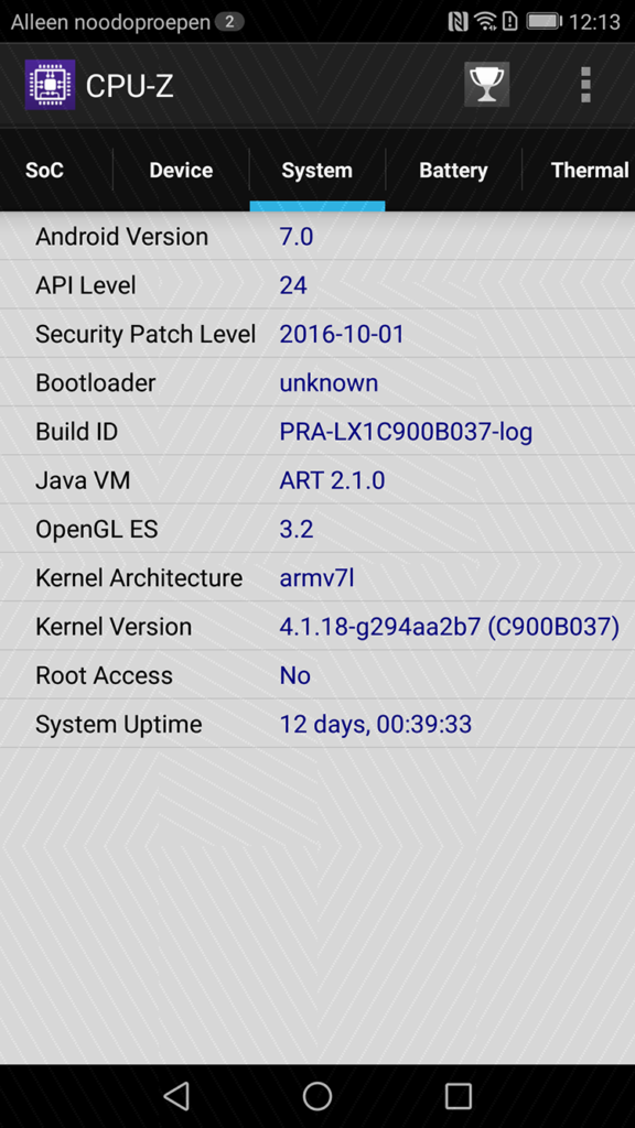 Huawei P8 Lite 2017 Screenshot