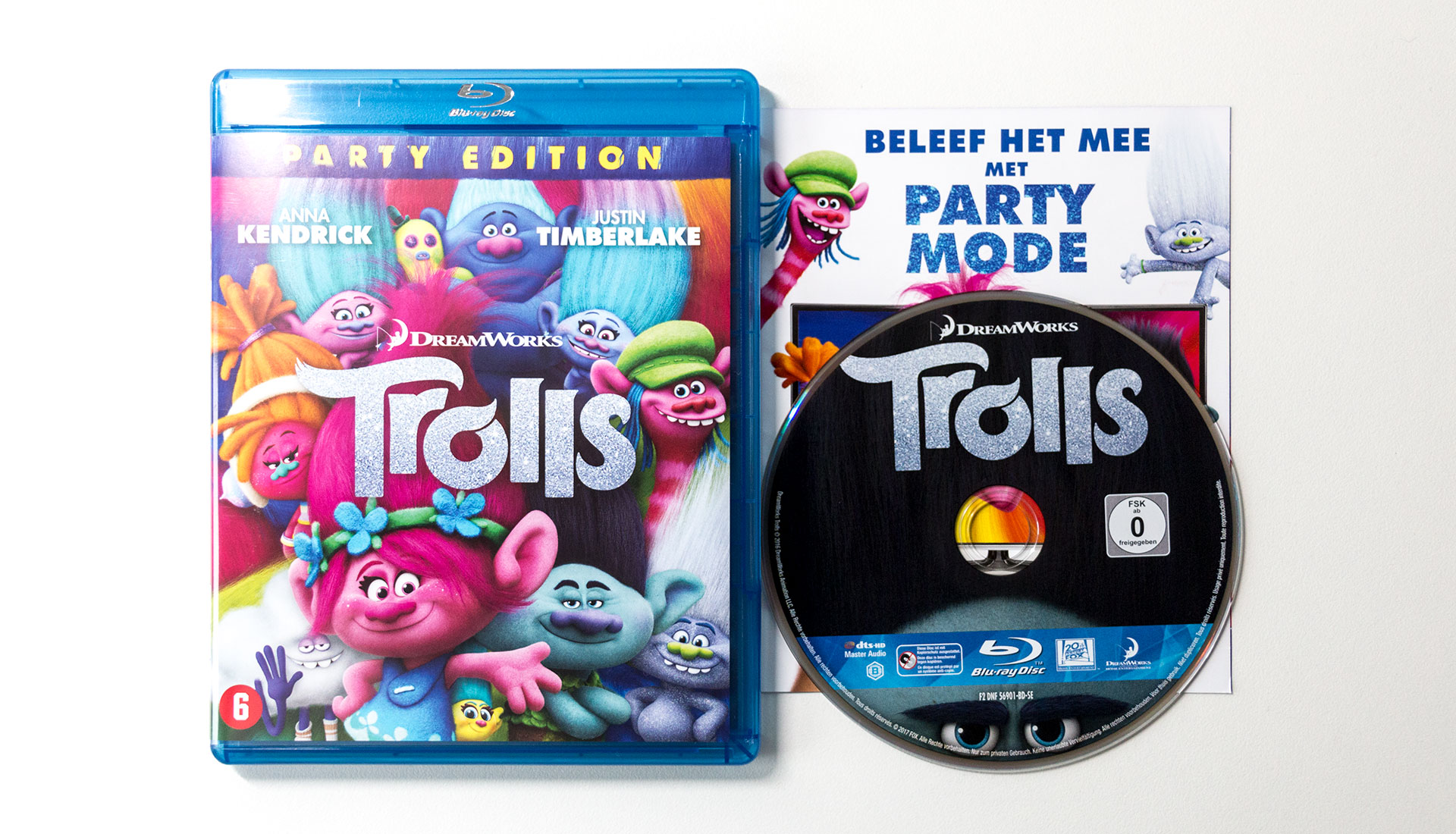 Trolls Blu-Ray