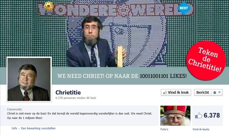 Chrietitie Facebook Pagina