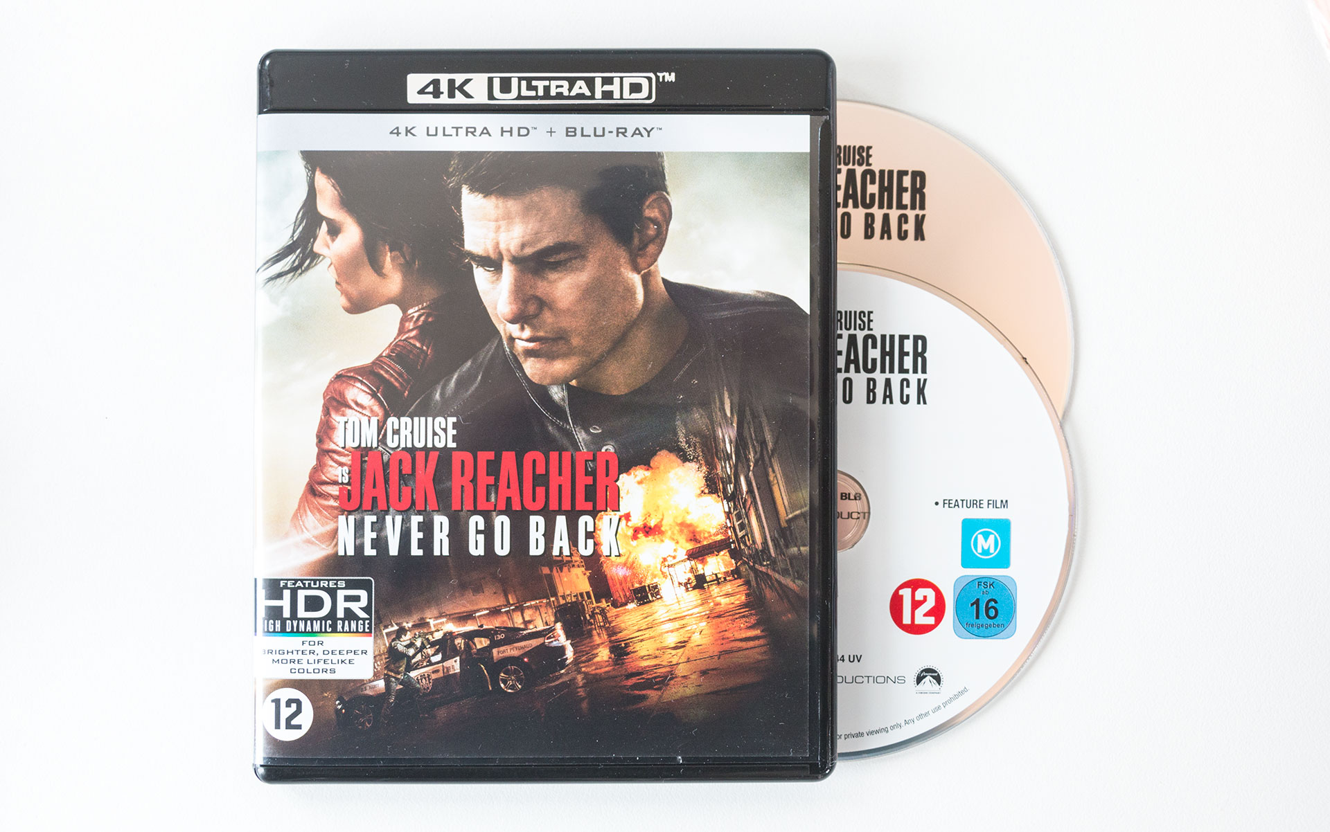 Jack Reacher Never Go Back Packshot