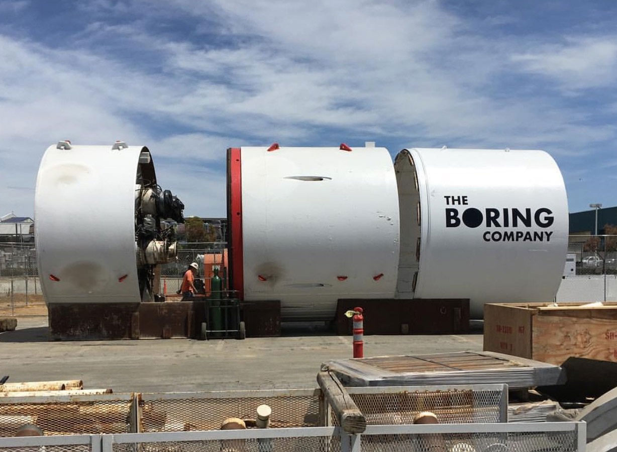 The Boring Company Tunnelboor