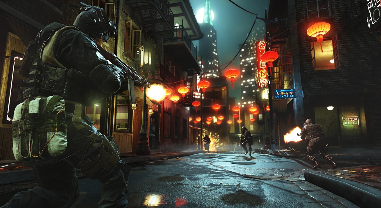 Schreenshot van Chinatown in Call of Duty Modern Warfare