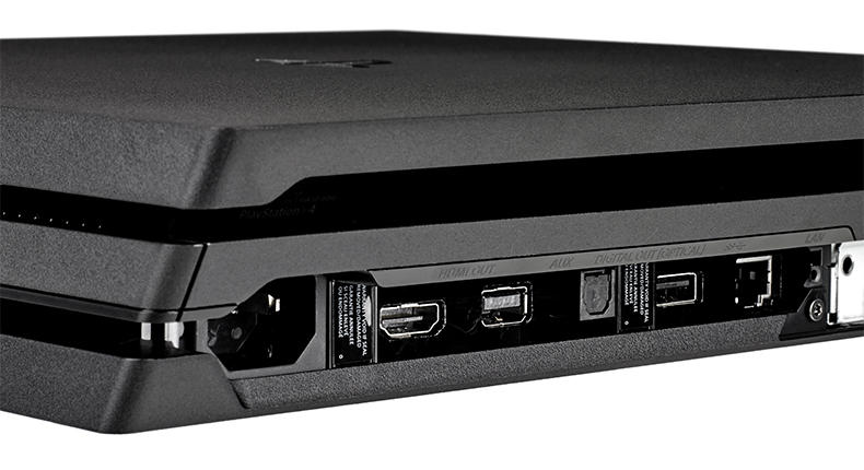 Ps5 какой hdmi. Sony ps4 разъемы. Ps4 Pro разъемы. PLAYSTATION 4 Slim разъемы. HDMI ps4 Pro.