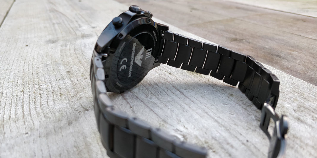 armani connected watch strap