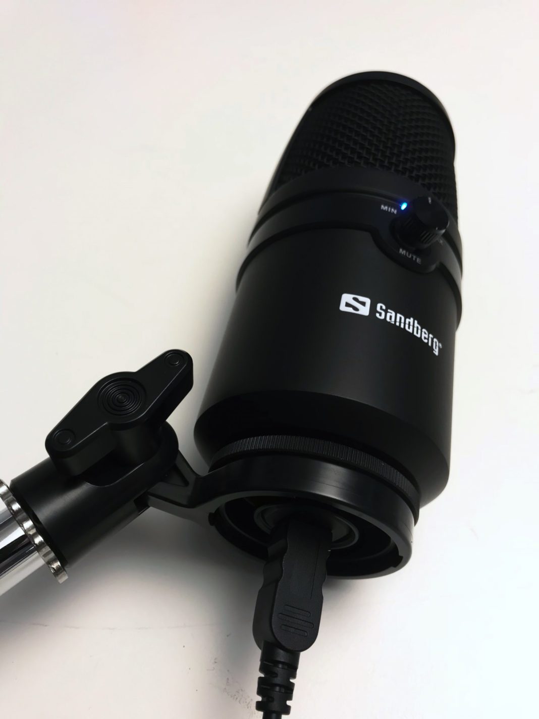 Review Sandberg Studio Pro Microphone USB (12603) GadgetGear.nl