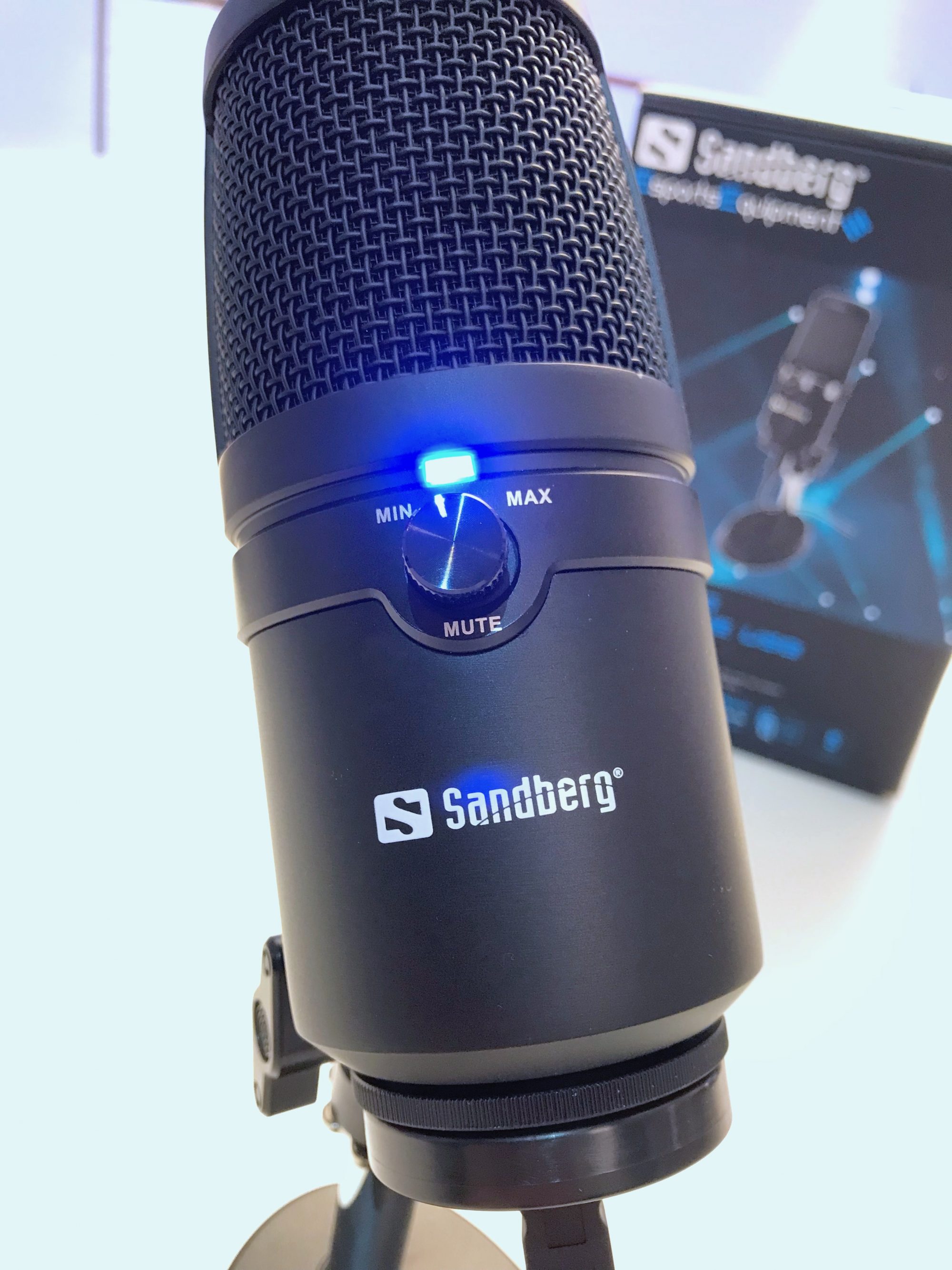 Review Sandberg Studio Pro Microphone USB (12603) GadgetGear.nl