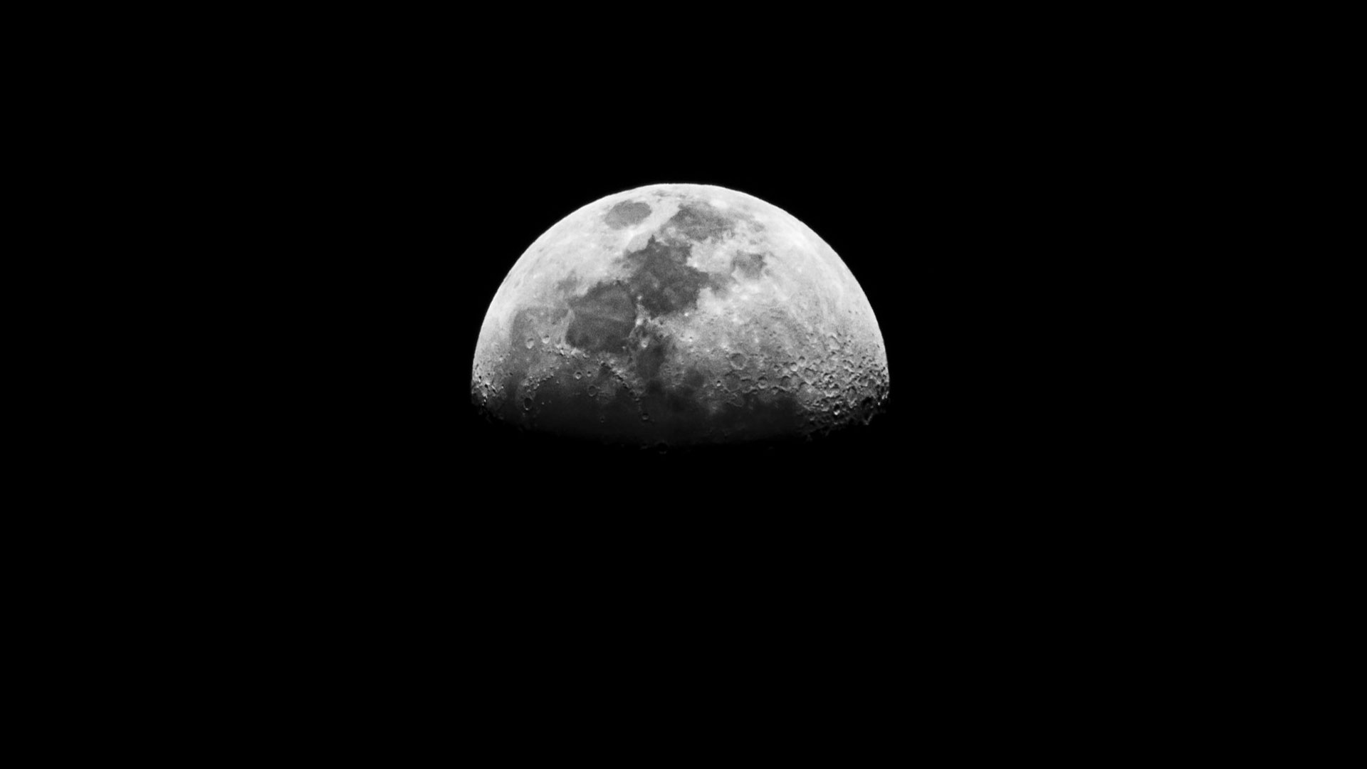 Foto van de maan